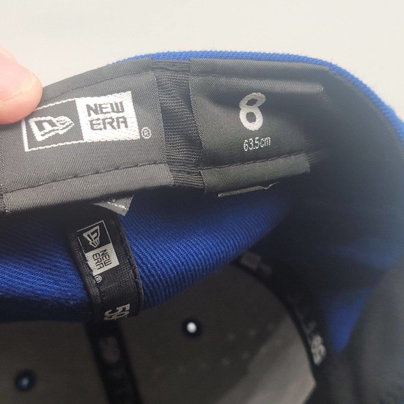 New York Mets New Era Authentic On-Field 59FIFTY Fitted Hat Blue 8 MLB Baseball - Picture 12 of 12